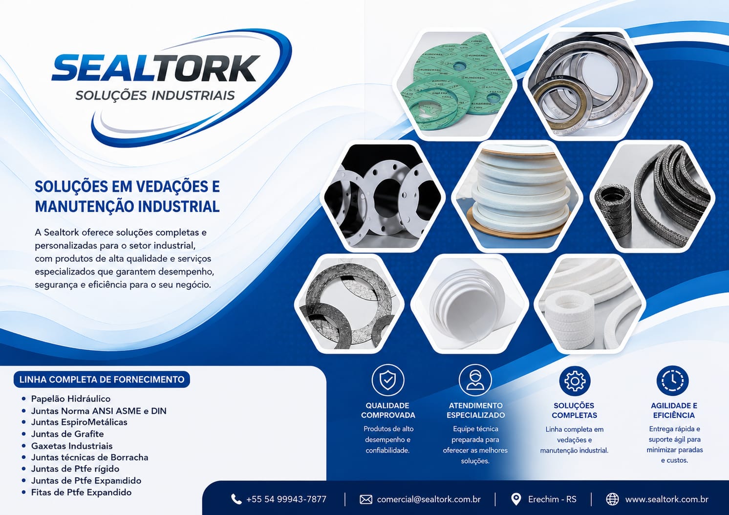 Sealtork Soluções em Vedações e Manutenção Industrial